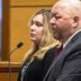 Alli Bibaud (left) stood with her attorney while pleading guilty to drunken driving charges in Framingham District Court. 