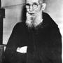 FILE - This 1954 file photo shows Father Solanus Casey, a member of the Capuchin Franciscan Order of St. Joseph. The Detroit priest, who is credited with helping cure a woman with a skin disease, is being beatified by the Roman Catholic Church, a major step toward sainthood. More than 60,000 people are expected Saturday, Nov. 18, 2017 at a Mass at Ford Field. (Detroit News via AP)