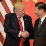 President Trump and President Xi Jinping of China shook hands earlier this month.