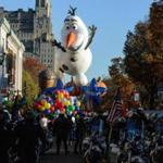 NEW YORK, NY - NOVEMBER 23: The Olaf from 