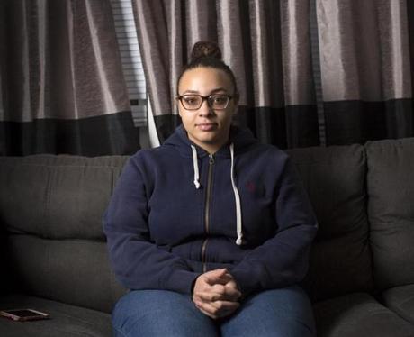 Jena Benson, 20, a Dunkin? Donuts worker, says a boss and co-worker harassed her. 
