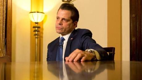 Former White House communications director Anthony Scaramucci. 

