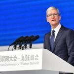 Apple chief executive Tim Cook spoke Sunday during the opening ceremony of the World Internet Conference in Wuzhen, China.