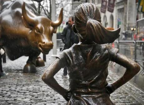 State Street?s Fearless Girl statue faces down Wall Street?s charging bull in New York. The statue made the financial services company?s brand synonymous with fighting for equal treatment of women. 
