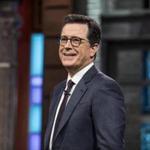 FILE -- Stephen Colbert during rehearsal of 
