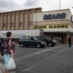 CHICAGO, IL - AUGUST 24: A sign announcing the store will be closing hangs above a Sears store on August 24, 2017 in Chicago, Illinois. Sears Holdings Corporation, which owns both Sears and Kmart, said today it was planning on closing another 28 Kmart stores. (Photo by Scott Olson/Getty Images)