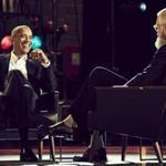David Letterman interviews Barack Obama on ?My Next Guest Needs No Introduction.? 