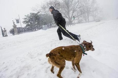 Boston could get 2 to 5 inches of snow later this week.
