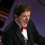 Boston, MA 12-27-17: Rene Rancourt is pictured as he does his famous post anthem singing routine. The Boston Bruins hosted the Ottawa Senators in a regular season NHL hockey game at the TD Garden. (Jim Davis/Globe Staff)