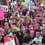 A women?s march and rally drew thousands to Cambridge Common on Saturday. 