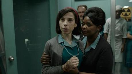 Sally Hawkins and Octavia Spencer in Guillermo del Toro?s ?The Shape of Water,? which picked up 13 Oscar nominations, including best picture, director, actress (Hawkins), supporting actress (Spencer), and original screenplay.
