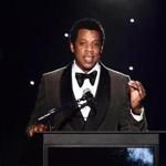 American rapper and businessman, Shawn Corey Carter, known professionally as JAY-Z, acknowledges his Industry Icon award during the traditionnal Clive Davis party on the eve of the 60th Annual Grammy Awards on January 28, 2018, in New York. / AFP PHOTO / Jewel SAMADJEWEL SAMAD/AFP/Getty Images