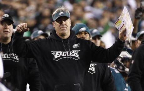 Doug Pederson is in his second year at the helm of the Eagles. 
