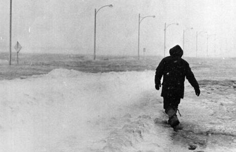 '78 BLIZZARD SLIDER Blizzard of 78, morrisey blvd, dorchester, feb 7, 1978
