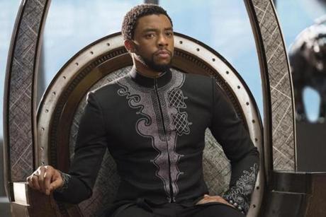Chadwick Boseman as King T?Challa in ?Black Panther.?
