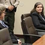 David and Louise Turpin appeared in court Friday for a conference about their case in Riverside, Calif.