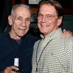 Former WBCN personality Charles Laquidara (left) and promoter Don Law at the Paradise.