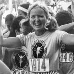 05perini -- Eileen Perini took up running when she was a mother, raising five children. This photo was taken in 1978. (Handout)