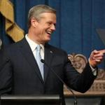Governor Charlie Baker delivered the State of the Commonwealth address in the house chamber of the State House in January.