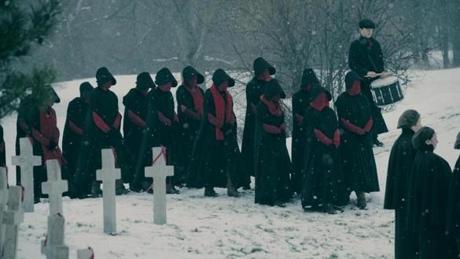 A scene from the second season of ?The Handmaid?s Tale? on Hulu.
