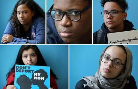 FOR ONLINE: Student Protest story. (Craig F. Walker/Globe Staff) 
