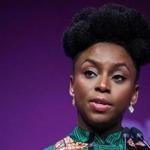 LONDON, ENGLAND - APRIL 18: Nigerian writer Chimamanda Ngozi Adichie makes a speech at the Malaria Summit at 8 Northumberland Avenue on April 18, 2018 in London, England. The Malaria Summit is being held today to urge Commonwealth leaders to commit to halve cases of malaria across the Commonwealth within the next five years with a target to 650,000 lives. (Photo by Jack Taylor/Getty Images)