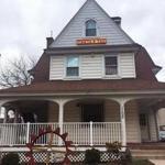 This Wednesday, April 18, 2018 photo shows the Theta Tau fraternity house in Syracuse, N.Y. Syracuse University Chancellor Kent Syverud announced the fraternity was suspended over videos with racist, sexist content. Syverud, described the video involving members of Theta Tau, a professional engineering fraternity, as racist, anti-Semitic, homophobic, sexist and hostile to people with disabilities. He said the videos were turned over to the school's Department of Public Safety for possible disciplinary or legal action. (Julie McMahon/The Syracuse Newspapers via AP)