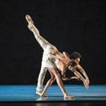 Adji Cissoko and Michael Montgomery in a performance with Alonzo King LINES Ballet.