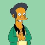 The character Apu from the animated series 