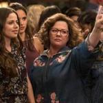 Adria Arjona (left) and Melissa McCarthy (center) in ?Life of the Party,? 