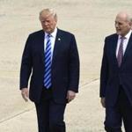 President Donald Trump and White House chief of staff John Kelly.