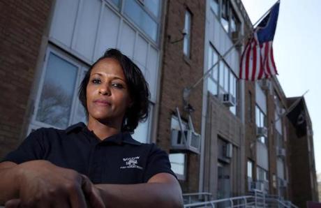 Yvette Ram said a Boston Fire Department personnel chief refused to accept some of her complaints. 
