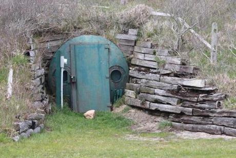 The bunker off Tom Nevers Road was to be used by President John F. Kennedy and family if there was a nuclear war.
