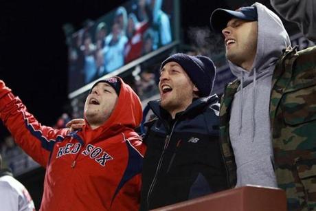 The playing of ?Sweet Caroline?? in the middle of the eighth inning still rouses many of the Fenway Park faithful.
