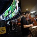 A customer made a bet at the Race and Sports SuperBook at the Westgate Las Vegas Resort and Casino.