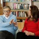 Bill and Melinda Gates. 