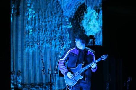 Allston, MA - May 26, 2018: Jack White performs during the Boston Calling Music Festival in Allston, MA on May 26, 2018. With 45 musical acts, seven comedians, two podcasts, and one Natalie Portman performing on three stages and one arena over the course of three days, Boston Calling has never offered festival-goers so many options. (Craig F. Walker/Globe Staff) section: arts reporter:
