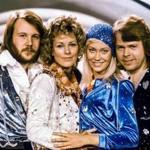 Anni-Frid Lyngstad (second from left), a Norwegian-born Swedish singer from the pop group Abba (pictured), is also a child of Lebensborn, the most famous one.