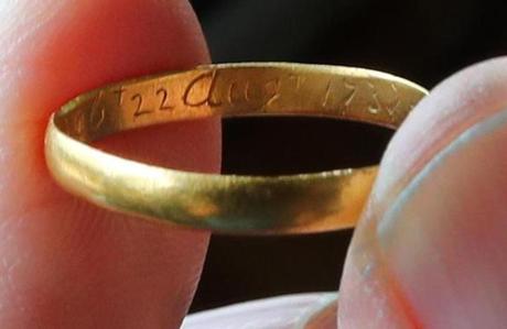 Gayle Griffiths Fraser recently rediscovered a ring dating to 1737. 
