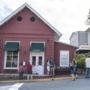 Passersby took photos in front of the Red Hen Restaurant in Virgina on Saturday. 
