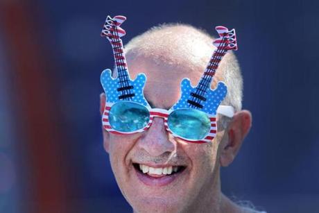 Doc Rutstein of Braintree was set to spend his 24th Fourth of July in a row on the Charles River Esplanade.
