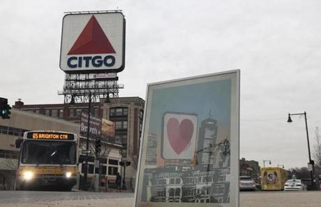 When Frank Marval looks at the Citgo sign, he thinks of the empty supermarket aisles in his native country.

