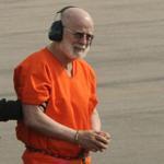 James 'Whitey' Bulger arrived by Coast Guard helicopter in 2011 after an appearance in Boston federal court. 
