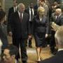 Christian Bale (left) as Dick Cheney and Amy Adams as Lynne Cheney in a scene from ?Vice.? 