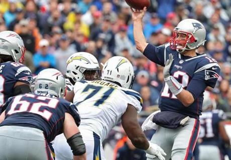 The Patriots beat the Chargers, 21-17, in their last meeting at Gillette Stadium in 2017.
