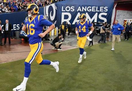 The Rams have been back in Los Angeles for only three years after 20 in St. Louis. 
