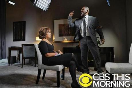 R. Kelly stood in an interview with CBS?s King.
