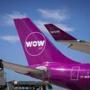 (FILES) A file picture taken on August 6, 2018 shows an aircraft of Icelandic low-cost airline WOW Air on the tarmac of Roissy-Charles de Gaulle Airport, north of Paris. - Icelandic low-cost airline WOW Air, in difficult financial position, announced on March 28, 2019 that it will cease operations and cancel all flights, a decision that is expected to affect thousands of passengers. (Photo by JOEL SAGET / AFP)JOEL SAGET/AFP/Getty Images