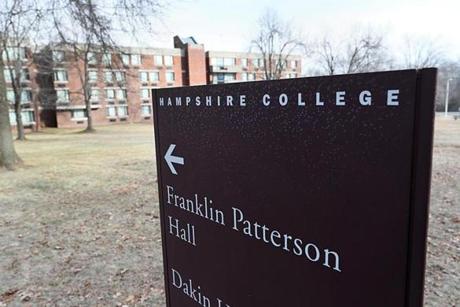 The development comes a week after Hampshire College?s president and trustee leadership resigned amid a financial crisis. 
