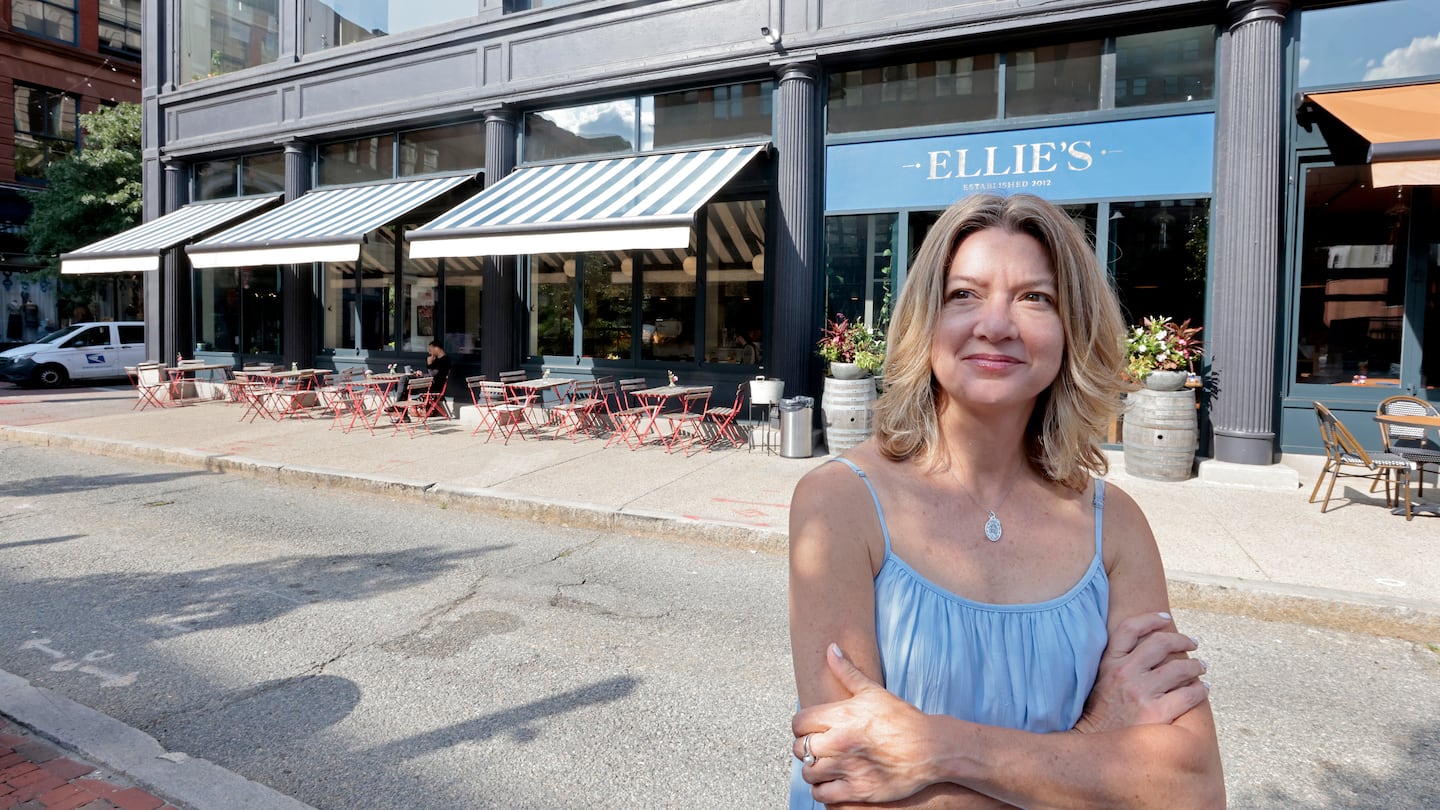 Ellen Gracyalny is the owner of Ellie’s, a Parisian-style cafe, in Providence, R.I.